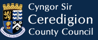 Ceredigion county council logo