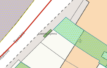 Gwesty cymru trading space overhead view image