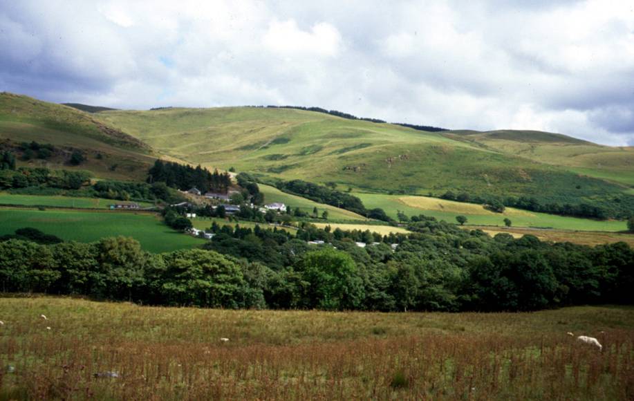 View of the countryside