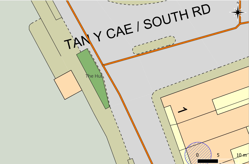 The Hut seating area plan