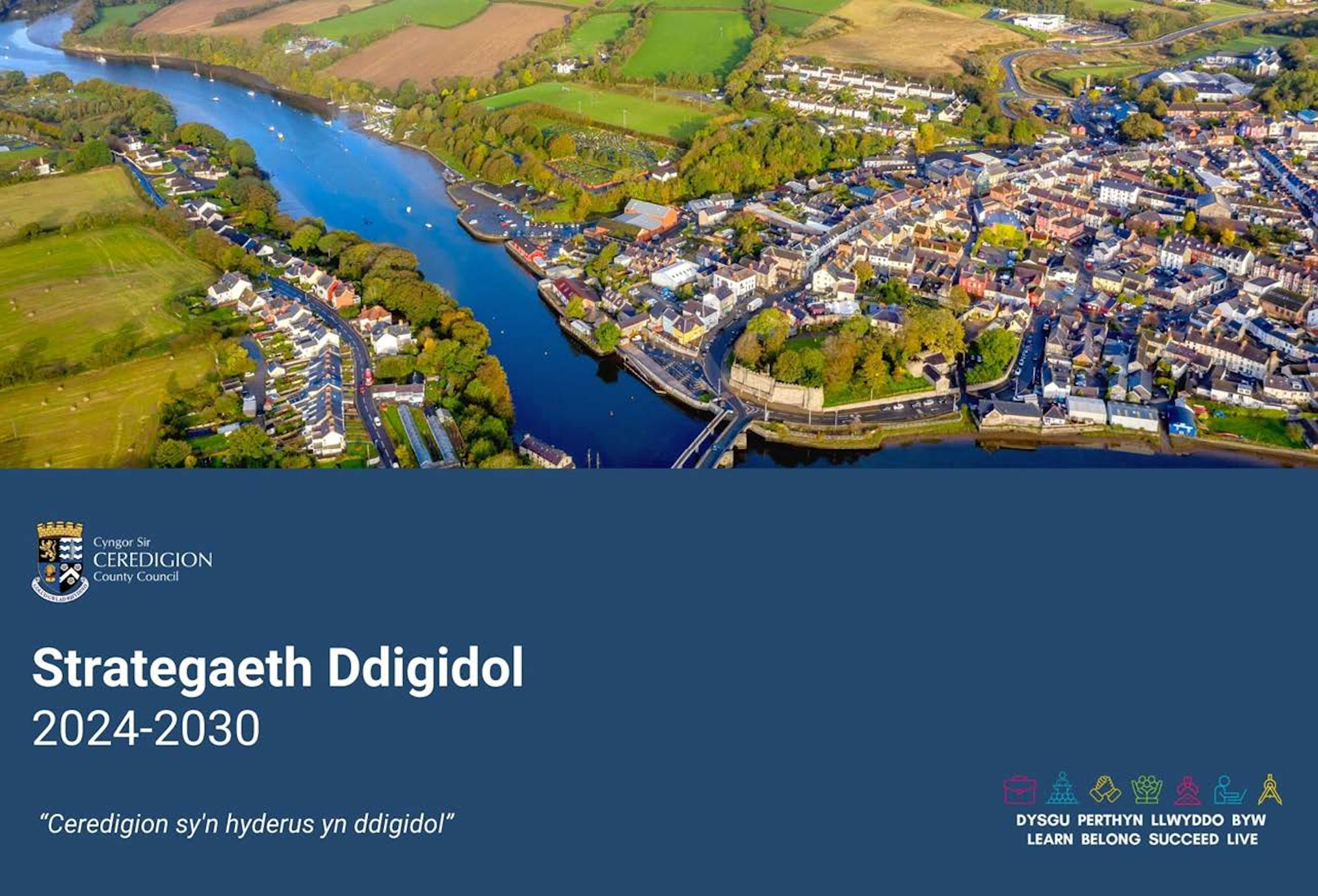 Ceredigion sy'n hyderus yn ddigidol
