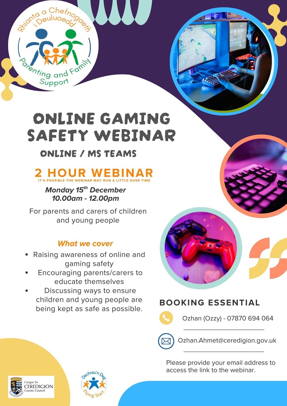 Online Gaming Safety Webinar