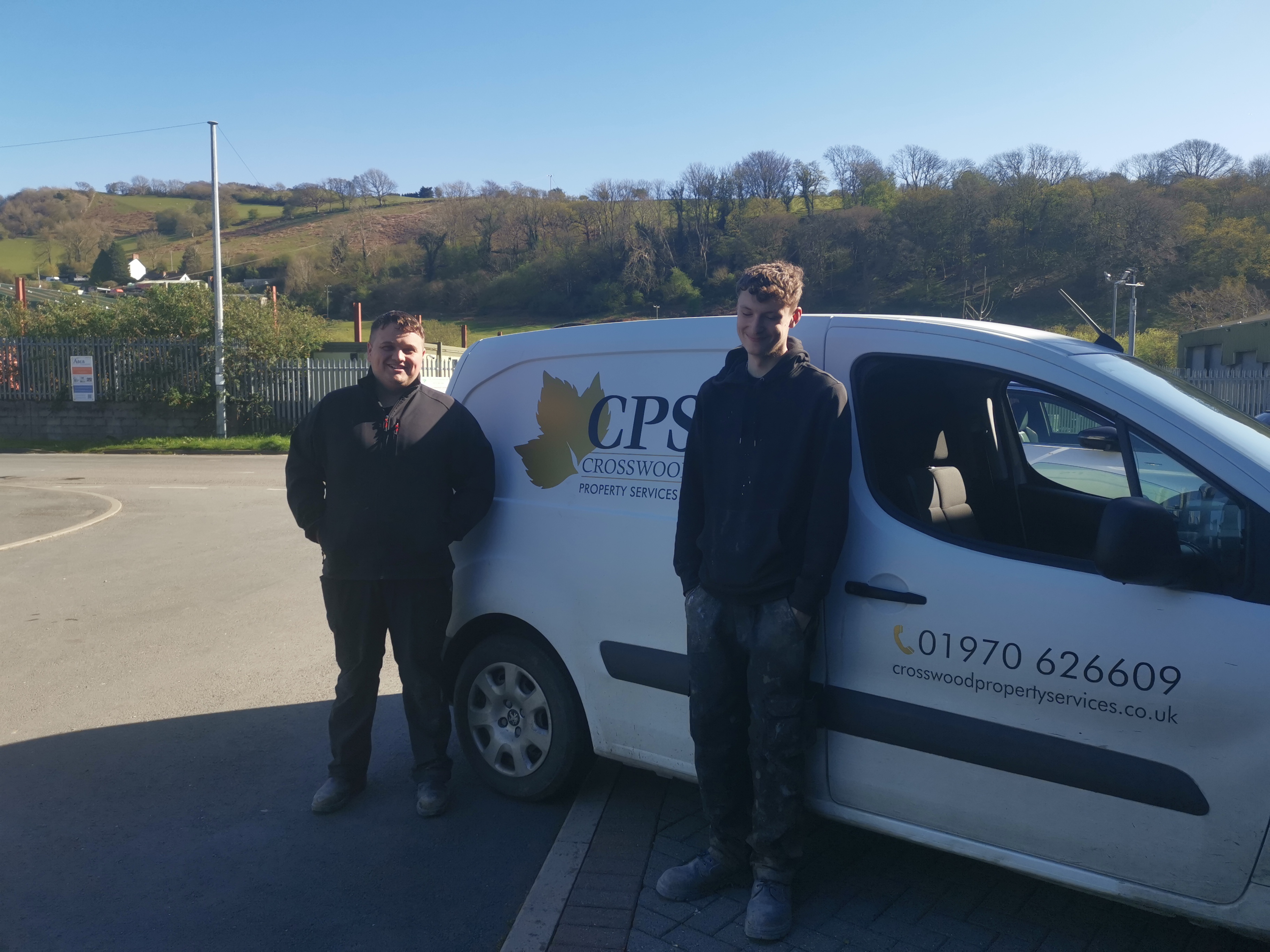 Harvey and his CPS colleague, Cadfan.