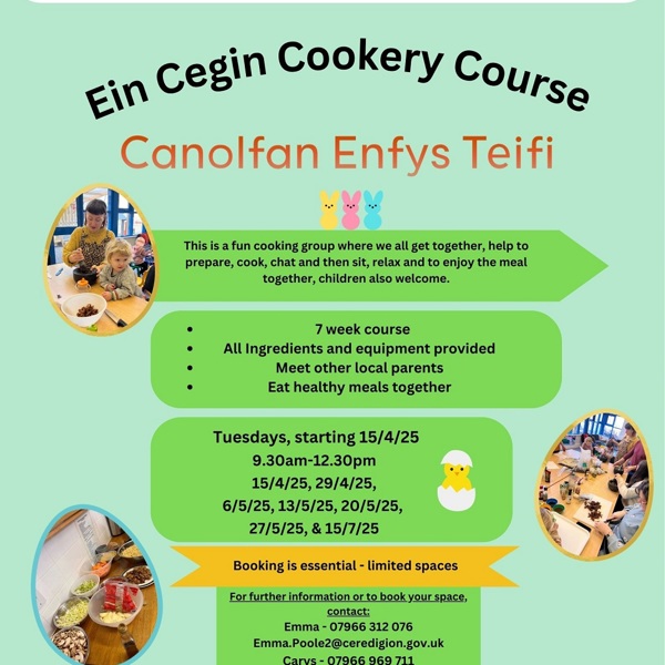 Ein Cegin Cookery Course