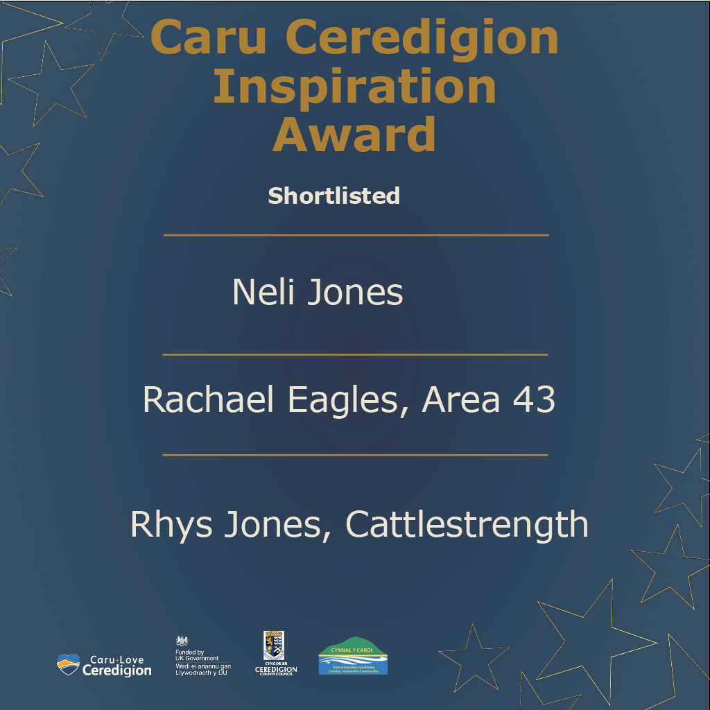 Caru Ceredigion Inspiration Award