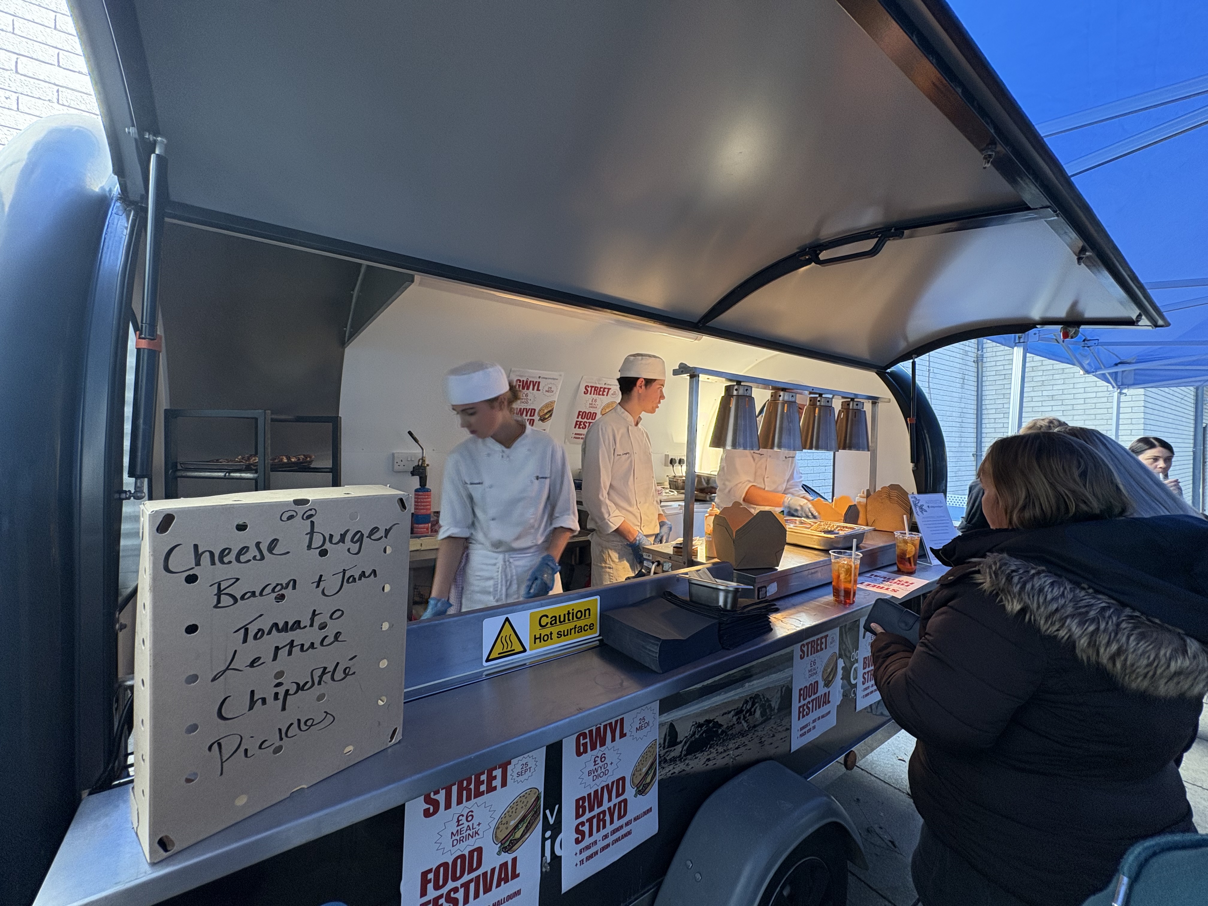 Street food trailer
