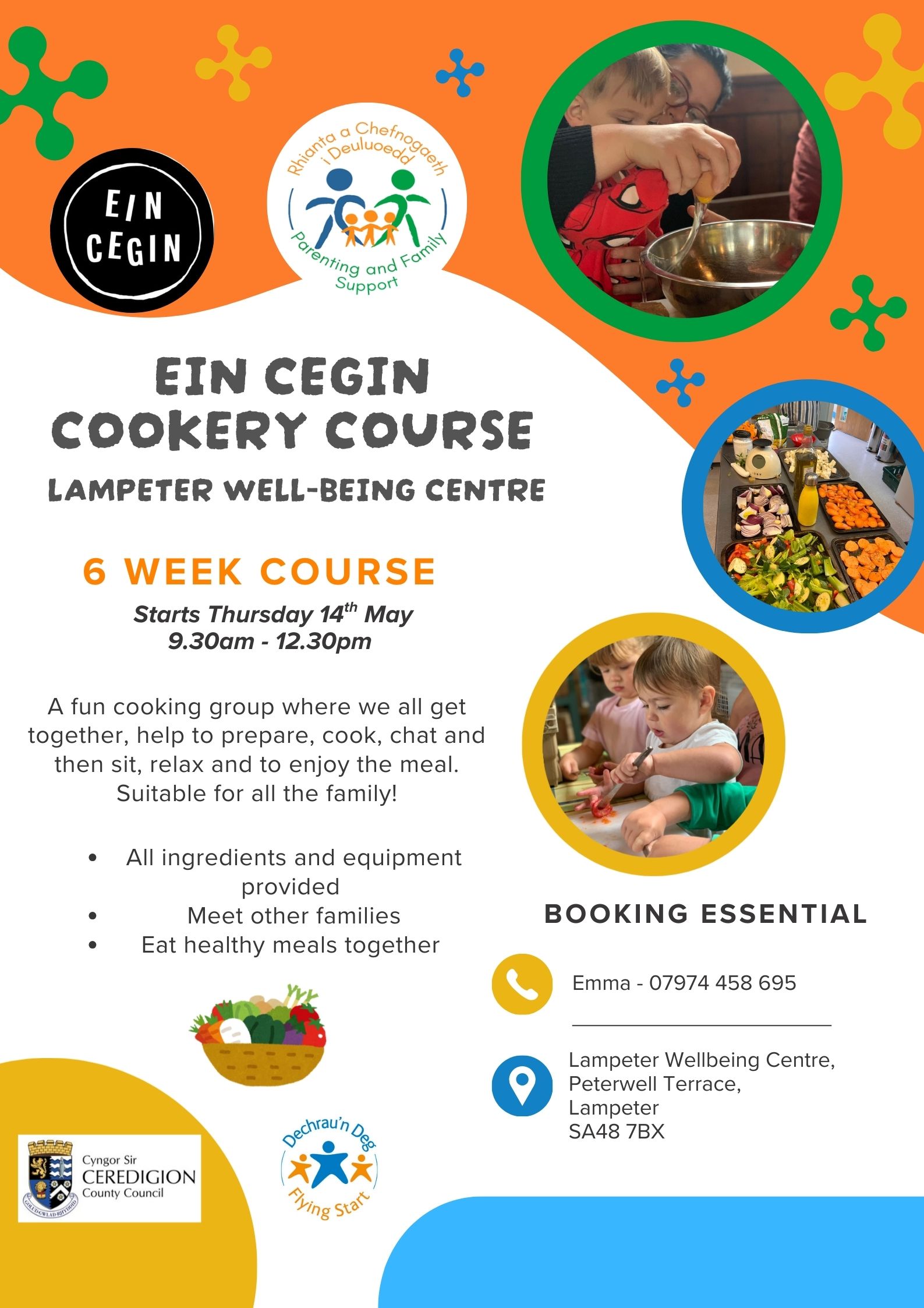 Ein Cegin Cookery Course 