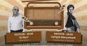 Cynhyrchiad newydd ‘Dylan a Jim’ gan Theatr Fel1 yn cael ei gyflwyno’r haf hwn
