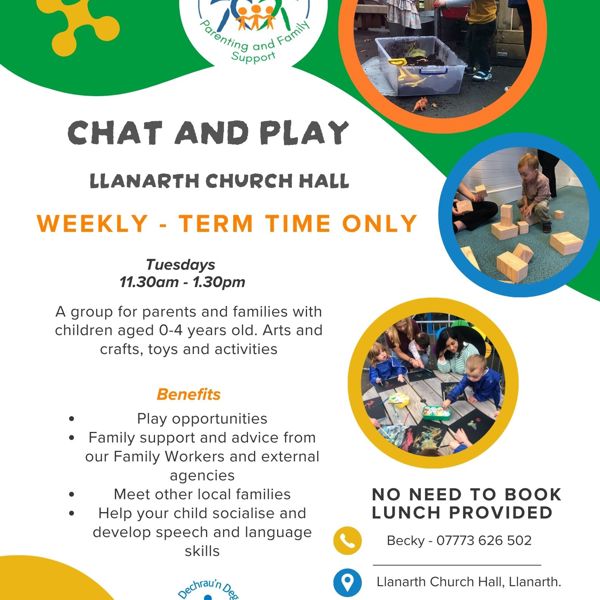 Llanarth Chat and Play Group