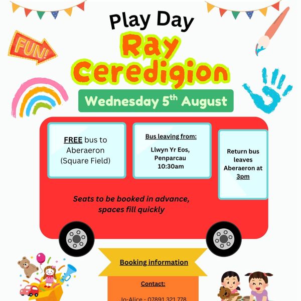 Bus to Ray Play Day 